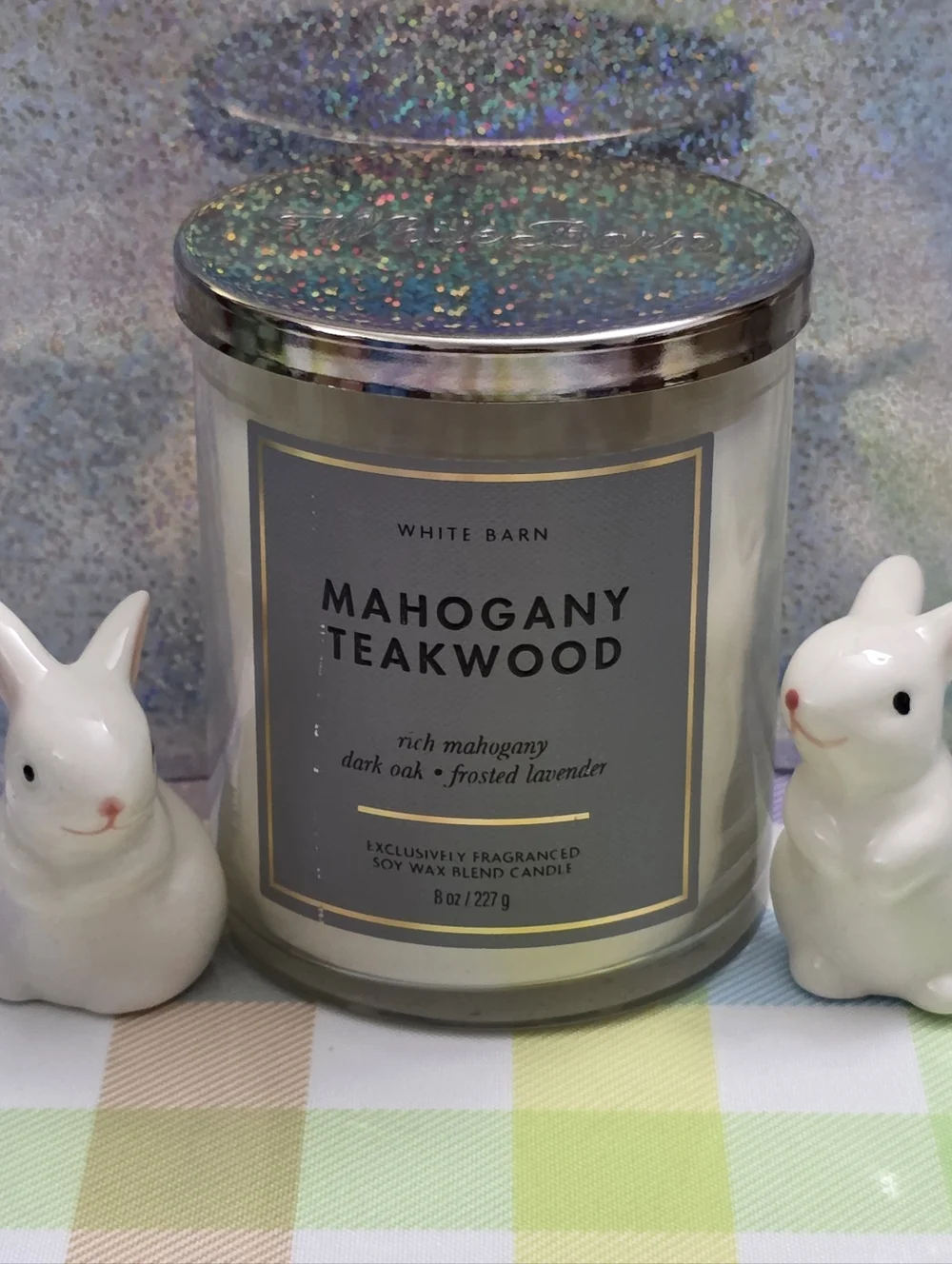 Bath & Body Works Mahogany Teakwood Candle  8oz NEW